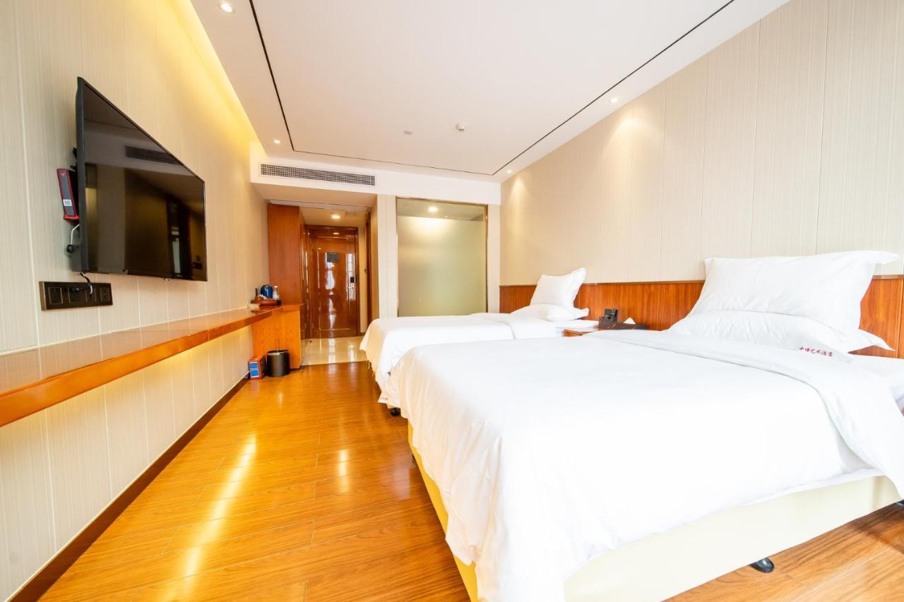 Zhongbo Art Hotel Kuangcsou Kültér fotó