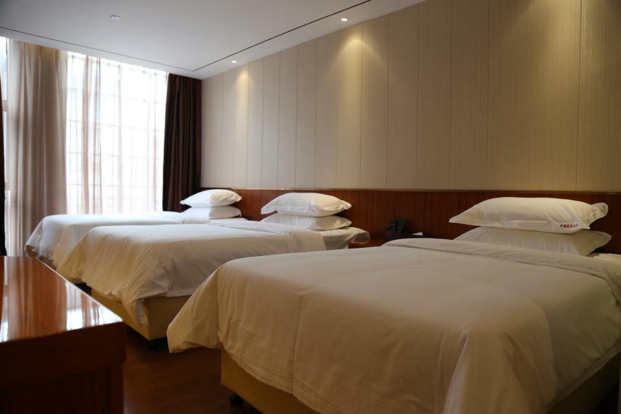 Zhongbo Art Hotel Kuangcsou Kültér fotó